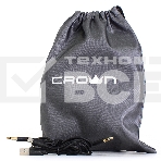 Беспроводные/проводные наушники Crown CMBH-5050 серебристый, накладные, Bluetooth + проводной, складная конструкция, до 10 ч, фото9