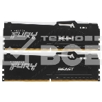 Оперативная память Kingston Fury Beast, DDR5, 16GB (2x8GB), 5600MHz, CL40, с радиаторами, RGB, черный, фото8