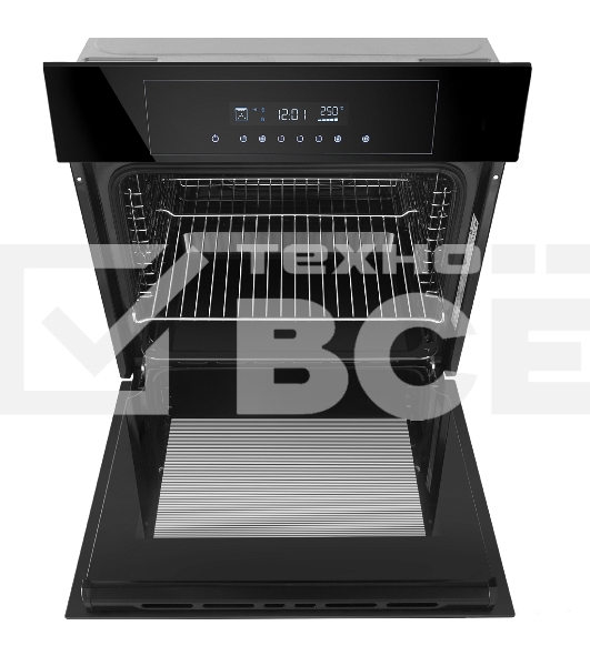 Духовой шкаф электрический HOMsair OEH6010BK2 чёрный