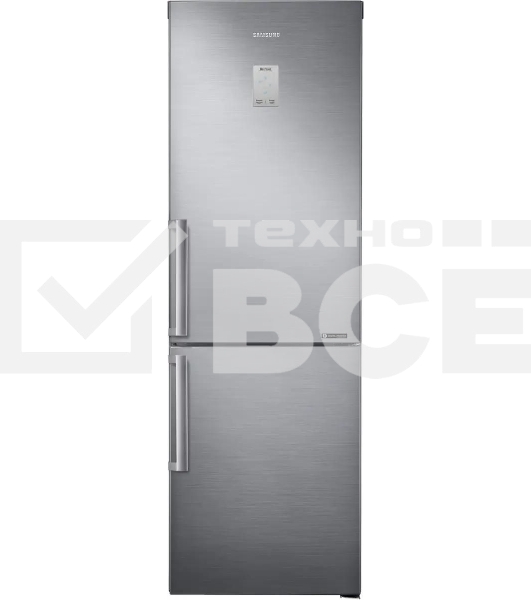 Холодильник Samsung RB33J3515S9/EF серебристый двухкамерный 231/108л морозилка снизу, No Frost