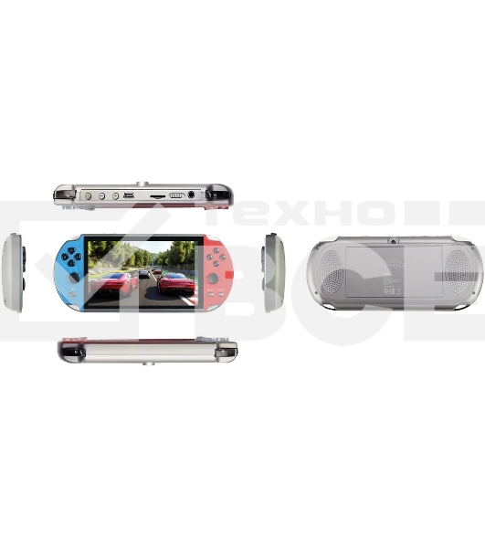 Игровая консоль KingPrice Portable X1 красный/синий