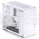 Корпус без блока питания JONSBO U4 Mini, Mini-Tower, TG, no fan, 1xUSB-A 3.0 + 1xUSB-C 3.2, mATX, mITX White, фото 1