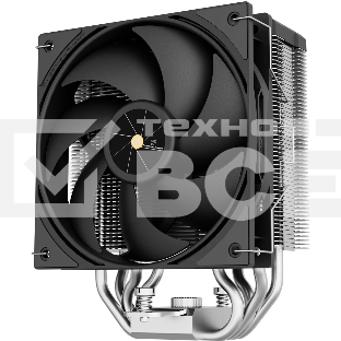 Устройство охлаждения(кулер) Thermalright Assassin X 120 R Digital Soc-AM5/AM4/1200/1700/1851 черный 4-pin 25.6dB Al+Cu LCD Ret (AX120-R-DIGITAL-BL)