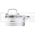 Кастрюля ALBERG AL-2133 Bonne Line с крышкой 6 л (Ø26 х 12.0 см), фото4