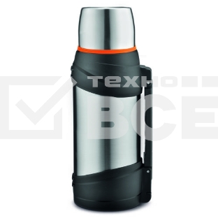 Термос Lara LR04-61 1,6 л нейлон, нержавеющая сталь, пластик, силикон