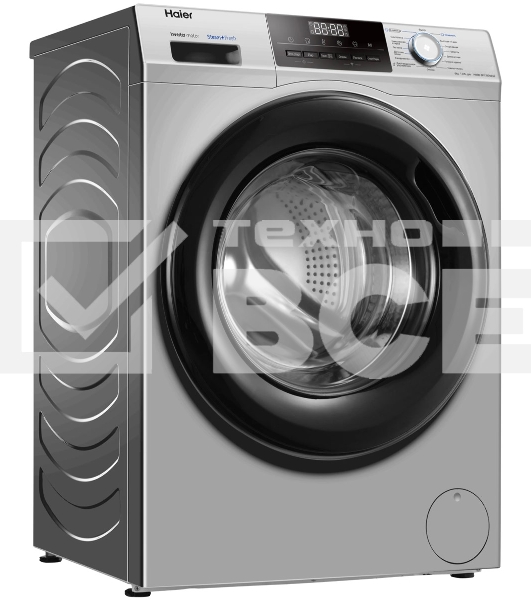 Стиральная машина Haier HW60-BP12929ASE серый, загрузка фронтальная 6 кг, 1200 об/мин, класс: А+++