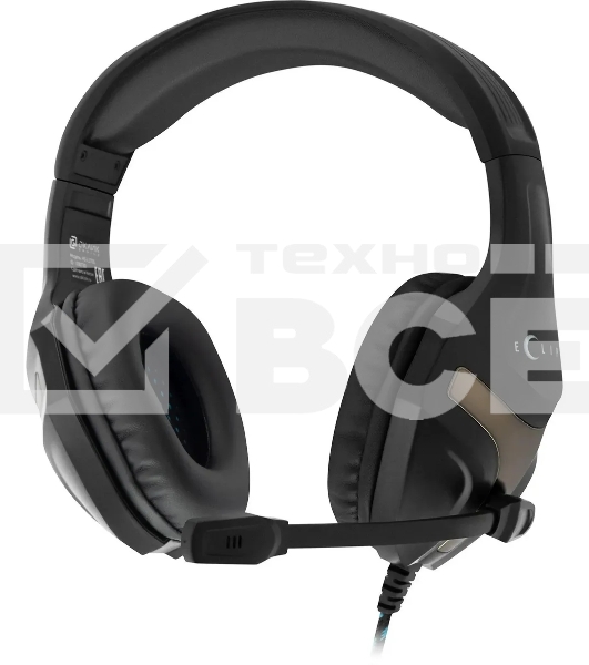 Наушники с микрофоном Oklick HS-L370G ECLIPSE черный 1.9м мониторы оголовье