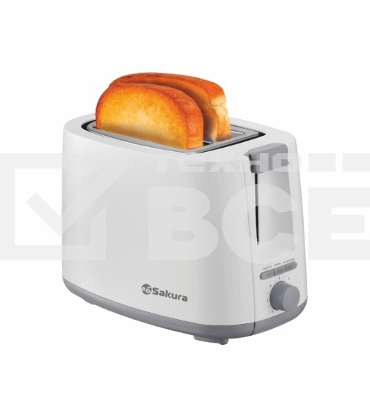 Тостер Sakura SA-7612W Elegant белый