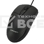 Мышь проводная CROWN CMM-130 черный, фото5