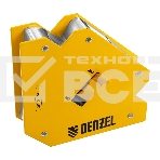 Фиксатор магнитный Denzel отключаемый для сварочных работ усилие 55 LB, 45х90х135 град., фото 1