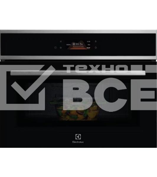 Встраиваемая микроволновая печь Electrolux EVM8E09X черный/нержавеющая сталь