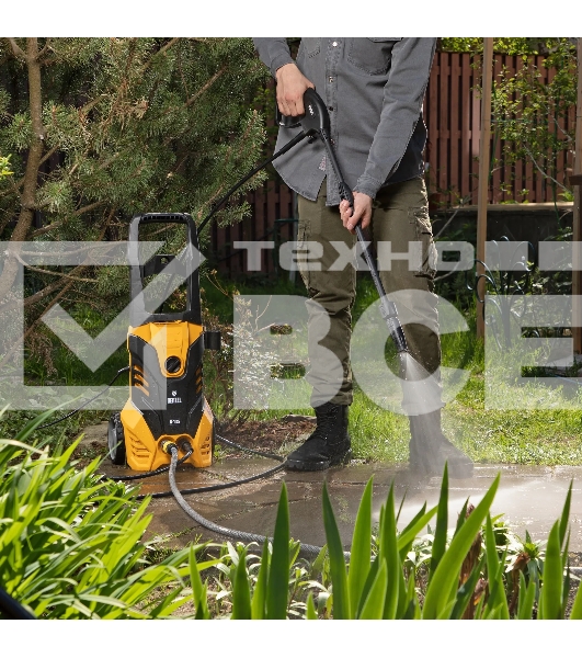 Моечная машина высокого давления Denzel R-135 1800 Вт, 135 бар, 6 л/мин, колесная