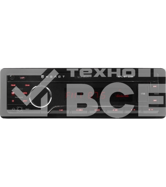 Автомагнитола URAL МОЛОТ АРС-МТ 225К