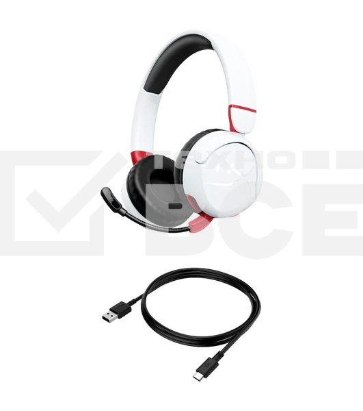 Гарнитура беспроводная игровая HyperX Cloud Mini Wireless белый 7G8F2AA