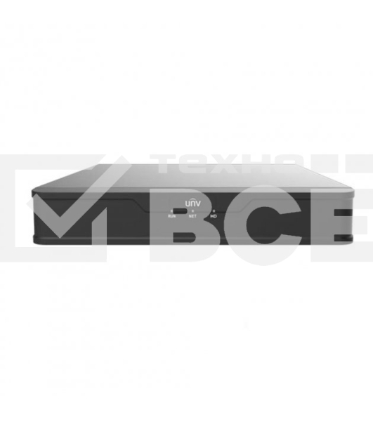 Видеорегистратор IP 4-х канальный 4К NVR301- 04S3 , видеовыходы: 1 HDMI, 1 VGA, аудиовыход, 1 SATA HDD до 6TБ, входящий поток на запись: до 64Мбит/с