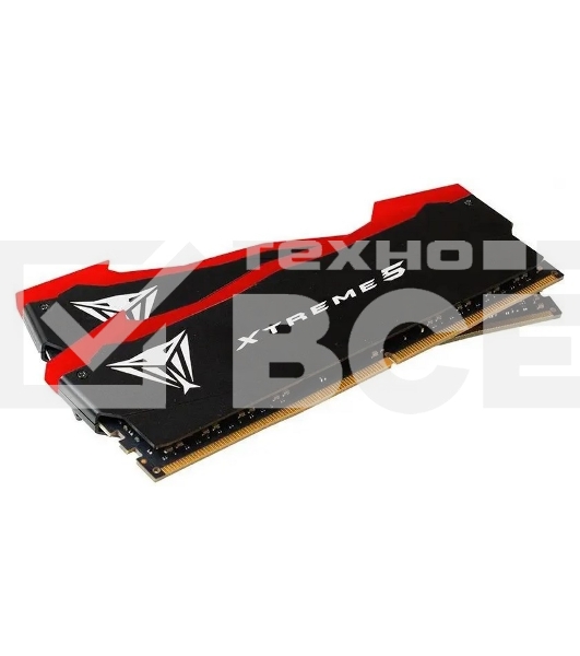 Оперативная память Patriot Viper Xtreme 5, DDR5, 32GB (2x16GB), 7600MHz, CL36, с радиаторами, черный