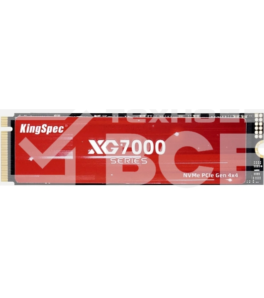Накопитель SSD KingSpec M.2 NVMe 4.0 512GB (XG7000-512 2280)