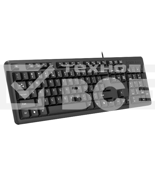 Клавиатура A4Tech KR-3 проводная, USB, черный