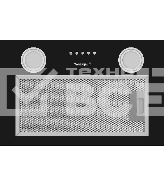 Вытяжка Weissgauff BOX 456 черный