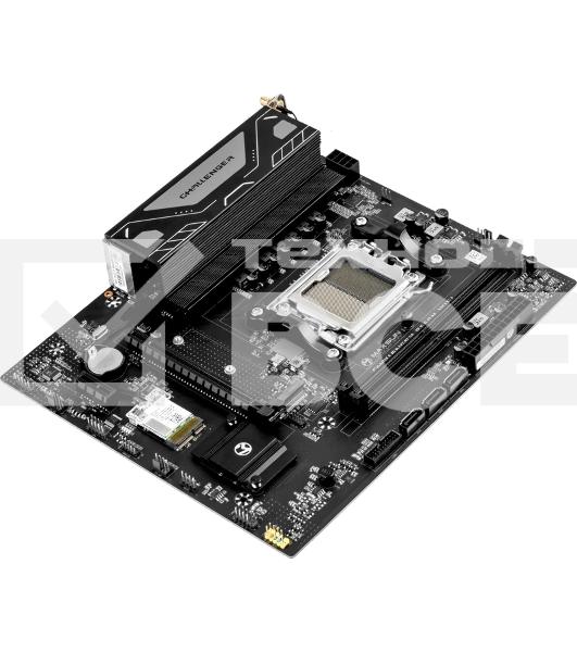 Материнская плата MAXSUN MS-Challenger B650M WIFI, AM5, B650, 2*DDR5, 3*SATA3, M.2, 4*USB 3.2, 2*USB 2.0, 1*PCIEx16, 1*PCIEx1, DP+HDMI, mATX