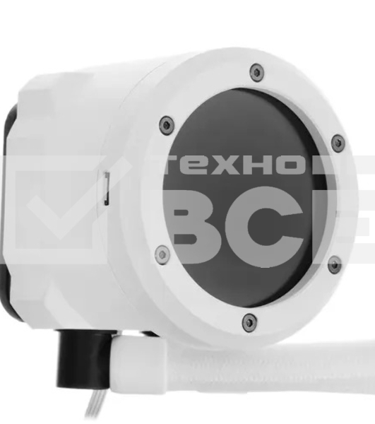 Система водяного охлаждения Thermaltake TH360 V2 Ultra Snow ARGb Soc-AM5/AM4/1200/1700/1851 белый 4-pin 25.8dB Al+Cu LCD Ret (CL-W405-PL12SW-A)