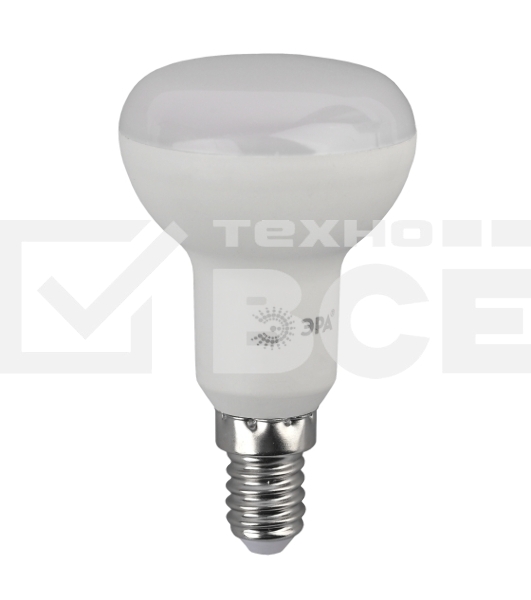 Лампочка светодиодная ЭРА RED LINE LED R50-6W-865-E14 R Е14 / Е14 6Вт рефлектор холодный дневной свет