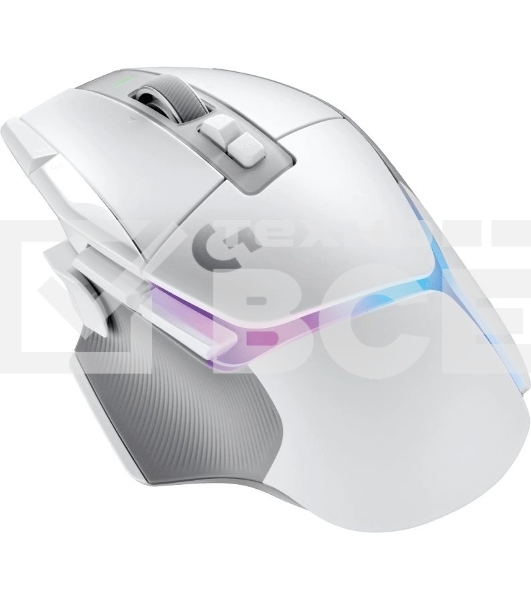 Мышь Logitech G502 X Plus белый оптическая 25600dpi беспров. USB 13but (910-006173)