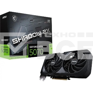 Видеокарта MSI RTX5070 SHADOW 2X OC 12GB GDDR7 192bit 3xDP HDMI 2FAN RTL