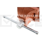 Тиски слесарные Sparta 100мм поворотные с наковальней, фото20