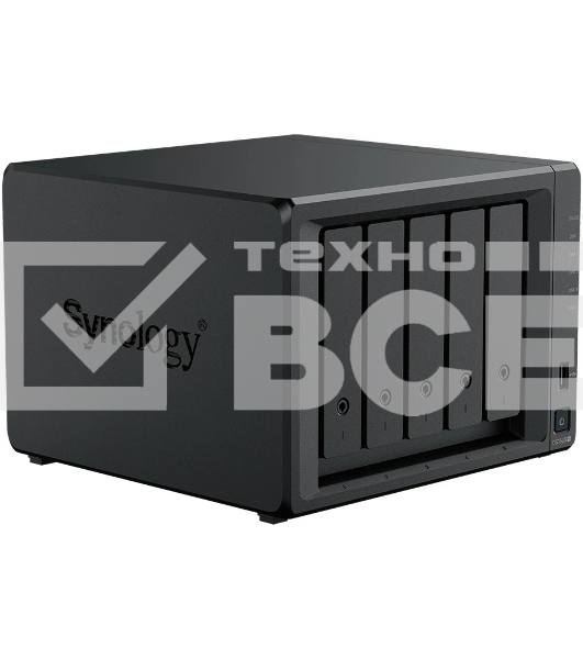 СХД настольное исполнение Synology 5BAY NO HDD USB3 DS1525+