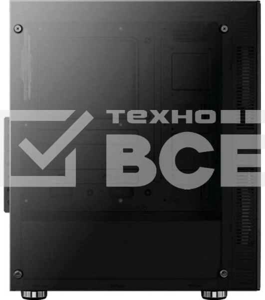 Компьютерный корпус Aerocool / Formula Python (3xUSB, 2xAudio, 0.5 мм,2x200 мм FAN, прозрачная стенка-закаленное стекло, ATX, без БП)