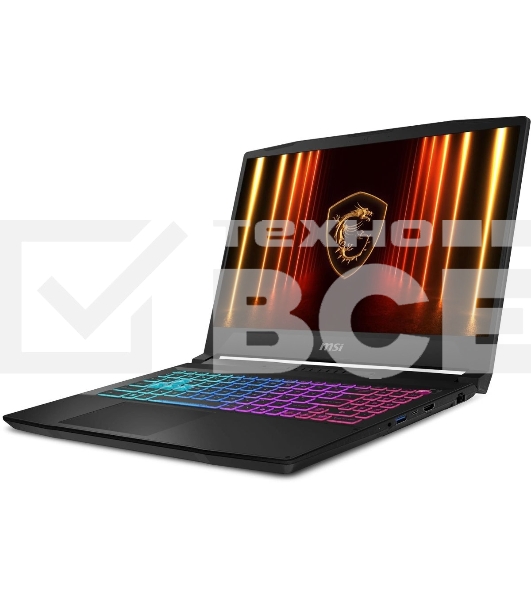 Ноутбук MSI Katana 15 HX B14WFK-618XRU черный Intel Core i5-14450HX/16Gb/SSD 1Tb/RTX 5060 8Gb/15.6