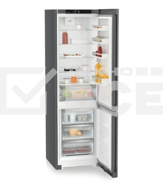 Холодильники Liebherr CNdgc 5703-20 001 Pure темно-серый двухкамерный 266/94л морозилка снизу, No Frost