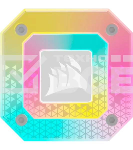 Система жидкостного охлаждения Corsair iCUE H100i ELITE CAPELLIX XT (240мм, белый, RGb/Fans: 2x120мм, 65.57CFM, 34.1dBA, 2400RPM/S: 1851, 1700, 1200, 115x, 2011, 2066, AM5, AM4)