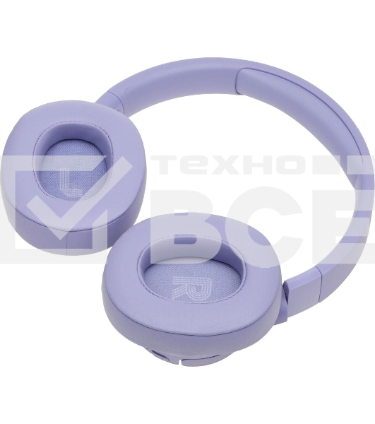 Беспроводные/проводные наушники JBL Tune 770NC фиолетовый, полноразмерные, Bluetooth + проводной, активное шумоподавление, до 70 ч