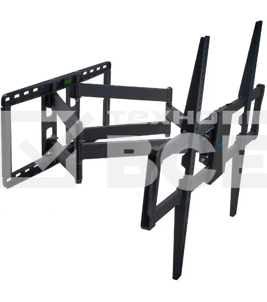 Кронштейн для телевизора Kromax ATLANTIS-75 черный, 40'-90' макс. 101 кг, настенный, поворотно-выдвижной и наклонный