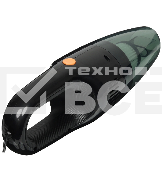 Пылесос автомобильный QUMO VaccoPM 6D черный/серый, 120 Вт, уборка сухая, пылесборник контейнер 0.35 л