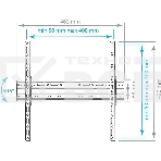 Кронштейн для телевизора Arm Media PLASMA-4 new черный, 22'-65' макс. 55 кг, настенный, наклон, фото4
