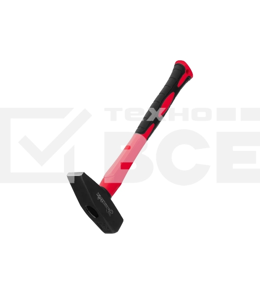 Молоток слесарный Matrix optimal 800 г, фибергласовая обрезиненная рукоятка, квадратный боек