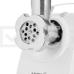 Мясорубка электрическая Аксион М33.01 белый, 1500 Вт, 1.7 кг/мин, реверс, защита от перегрузки, насадки - 3, фото8