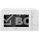 Микроволновая печь Maunfeld MFSMO720MW01 белый, 20 л, 700 Вт, переключатели - поворотный механизм, фото 1