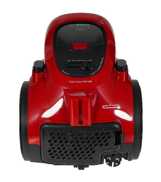 Пылесос Bosch BGC05AAA2 красный/черный, 350/700 Вт, уборка сухая, пылесборник контейнер 1.5 л