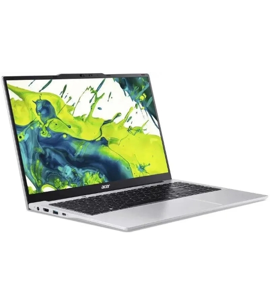 Ноутбук Acer Aspire Lite 15 AL15-45P-R1UJ/15.6'/IPS/AMD Ryzen 7 5825U/16Gb/512Gb SSD/AMD Radeon Graphics/Без ОС/серебристый/1.49kg