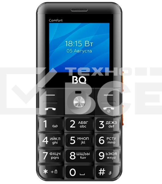 Мобильный телефон BQ 2006 Comfort черный
