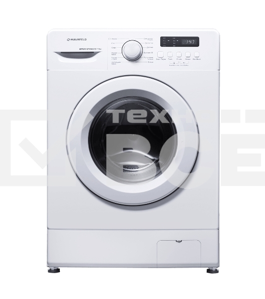 Стиральная машина Maunfeld MFWM127WH051D белый, загрузка  фронтальная 7 кг, 1200 об/мин., класс: А+++