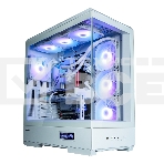 Компьютерный корпус ZALMAN P50 DS, ATX, WHITE, WINDOW, 2x3.5