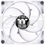 Комплект вентиляторов для корпуса Thermaltake CT120 (2 шт.) белый, 120 мм, 2000 об/мин, 25.8 дБ, 4 pin, фото 1