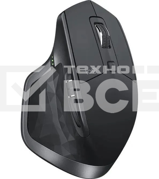 Мышь беспроводная Logitech MX Master 2S графитовый, 4000 dpi, радиоканал, Bluetooth, USB, кнопки - 7