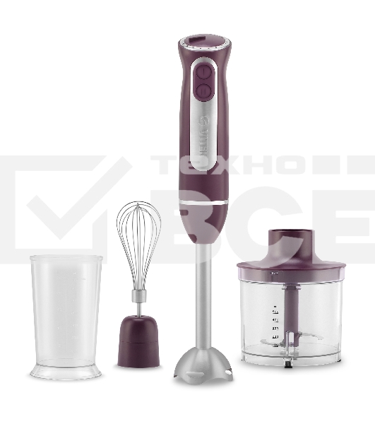 Блендер погружной Vitek VT-8535 бордовый