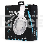 Беспроводные/проводные наушники Crown CMBH-5050 серебристый, накладные, Bluetooth + проводной, складная конструкция, до 10 ч, фото10